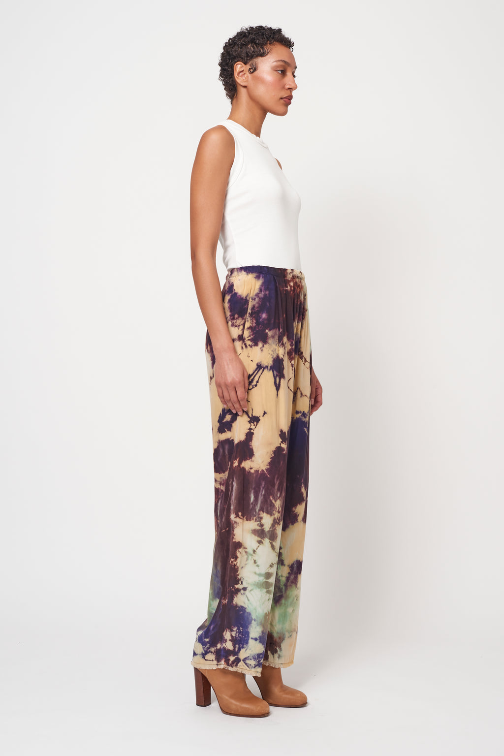 Cosmic Violet Treatment Ione Pant – Raquel Allegra