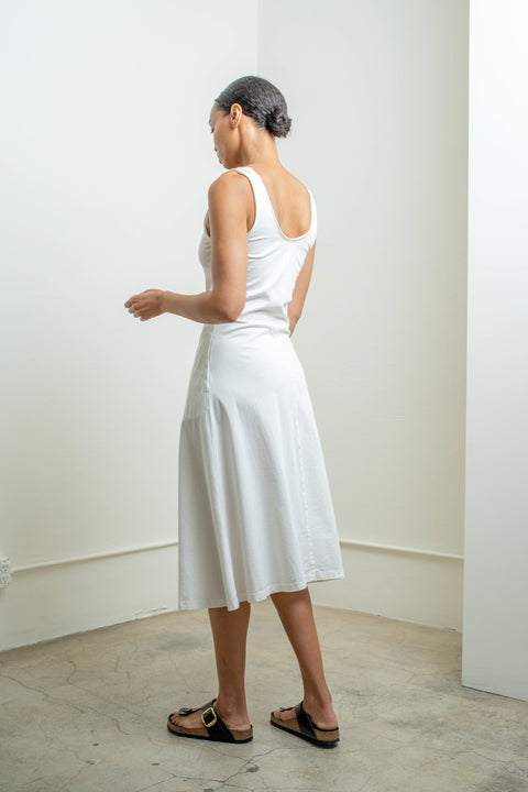 Summer Dress Ivory Classic Jersey