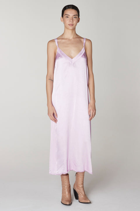 Lavender Mino Slip Dress   View 1 