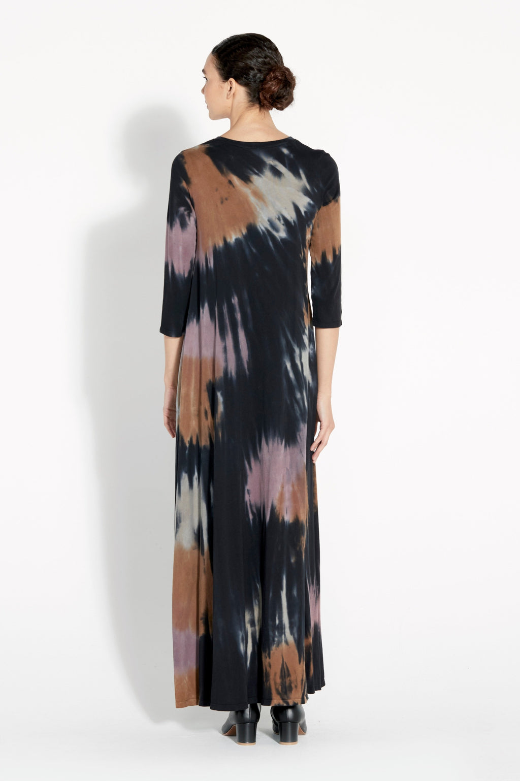 Raquel Allegra DARK BLUSH JERSEY MOD DRESS – Lotus boutiques