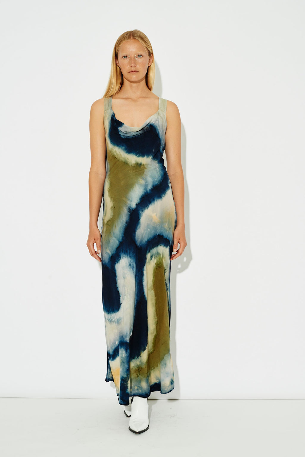 Camo Viscose Linda Dress – Raquel Allegra