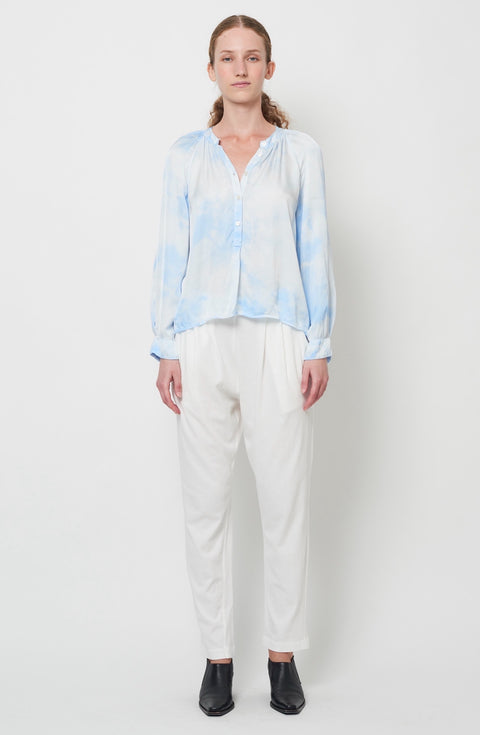 Blue Water Treatment Sparrow Top RA-TOP ARCHIVE-PREFALL'23      View 1 