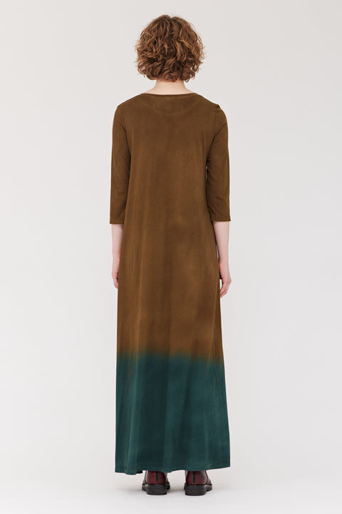 Forest And Honey Drama Maxi Dress RA-DRESS/JERSEY ARCHIVE-PRESPRING'24    View 4