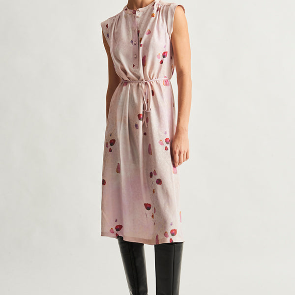 Silk Petal Pink Zaire Dress – Raquel Allegra