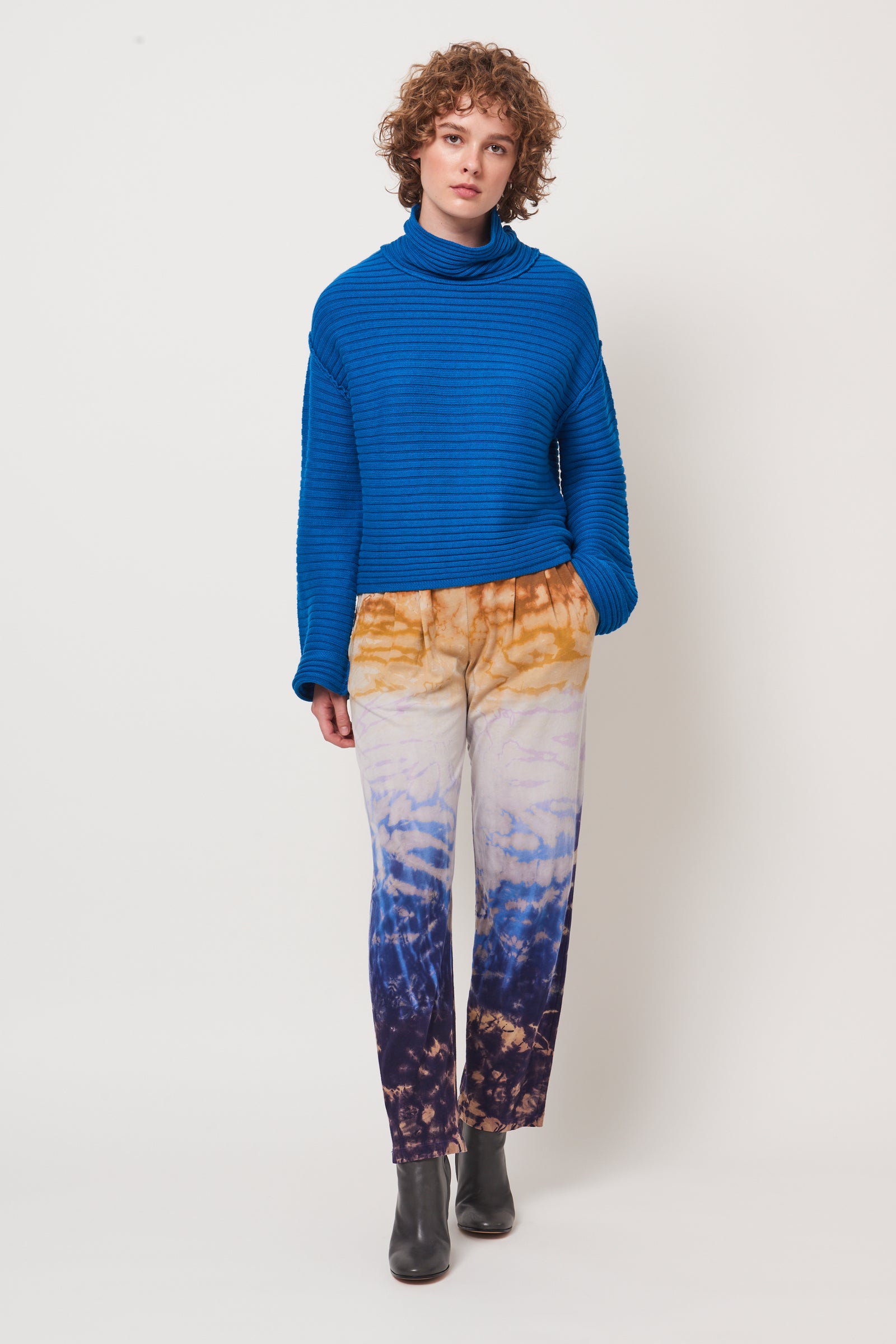 Klein Blue Pema Pullover RA-SWEATER ARCHIVE-FALL1'23   