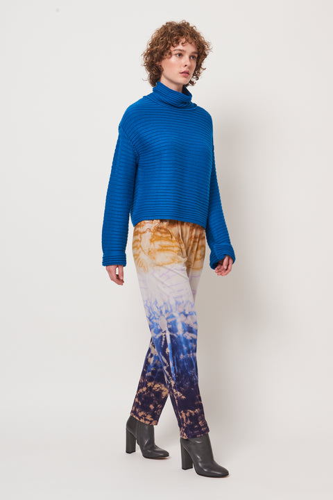 Klein Blue Pema Pullover RA-SWEATER ARCHIVE-FALL1'23      View 4 
