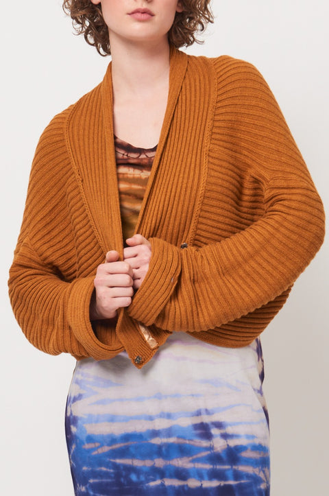 Marigold Aster Cardigan RA-SWEATER ARCHIVE-FALL1'23      View 2 