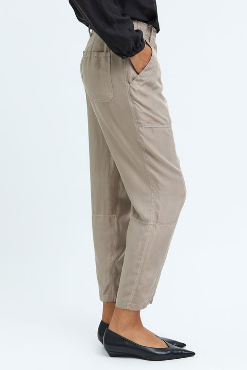 Silk Dark Taupe Torrey Pant View 2