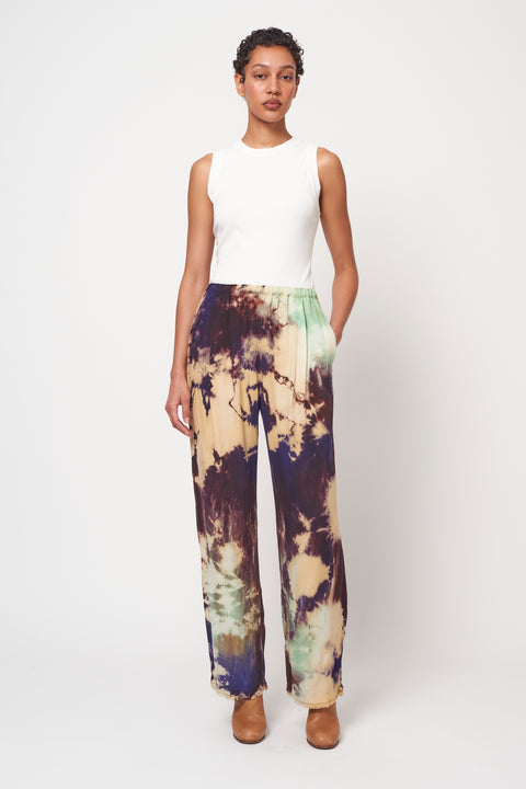 Cosmic Violet Treatment Ione Pant RA-PANT ARCHIVE-FALL2'23      View 2 