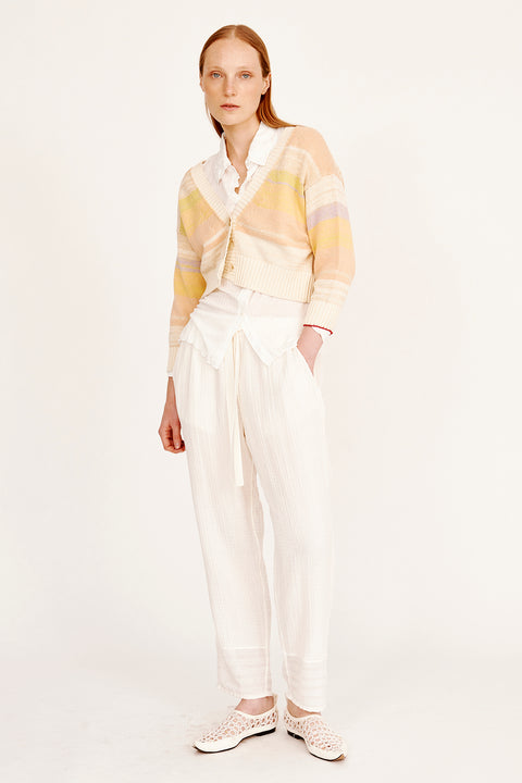 Gauze Washed White Overland Pant RA-PANT PREFALL'24      View 2 