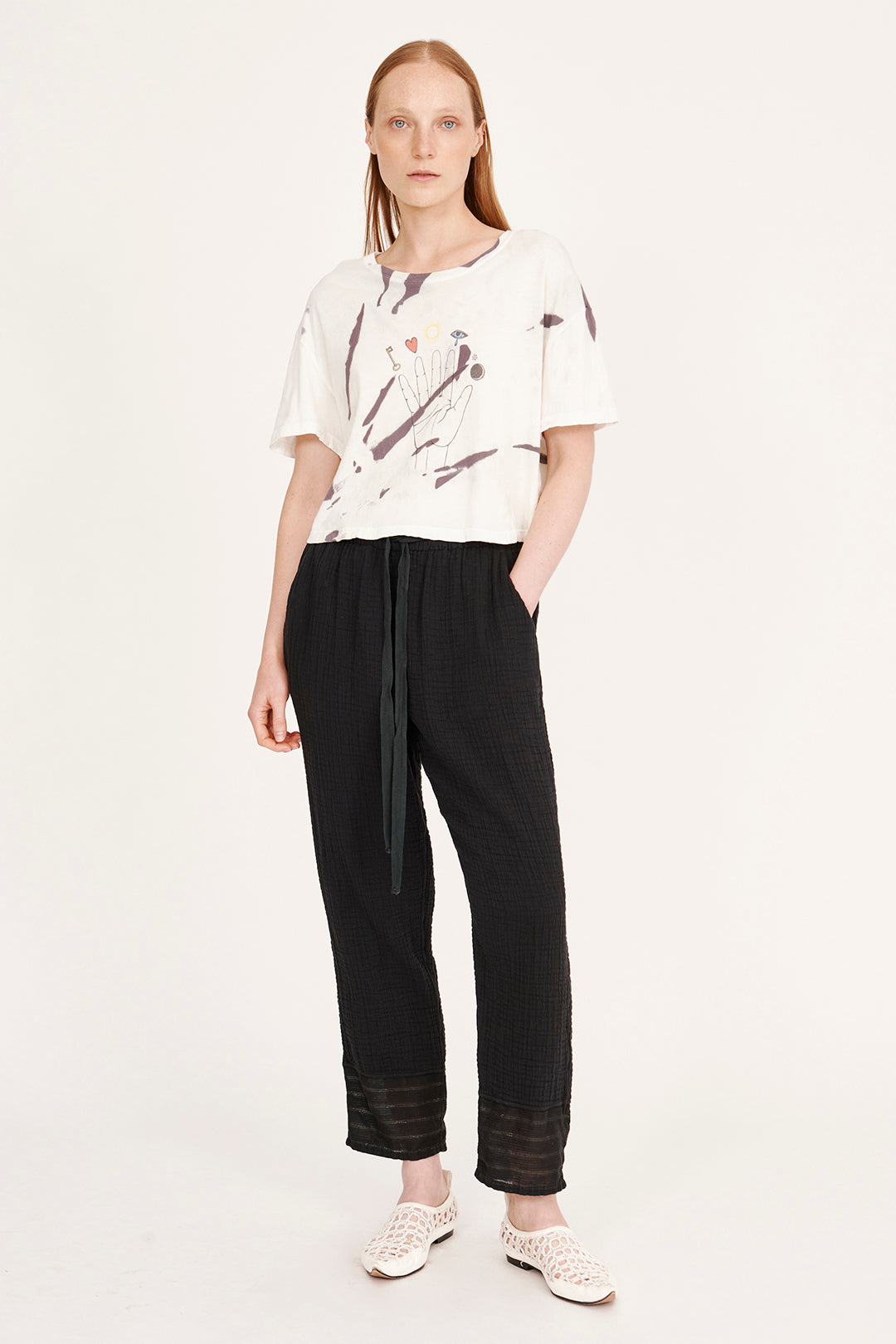 Gauze Black Overland Pant RA-PANT PREFALL'24   