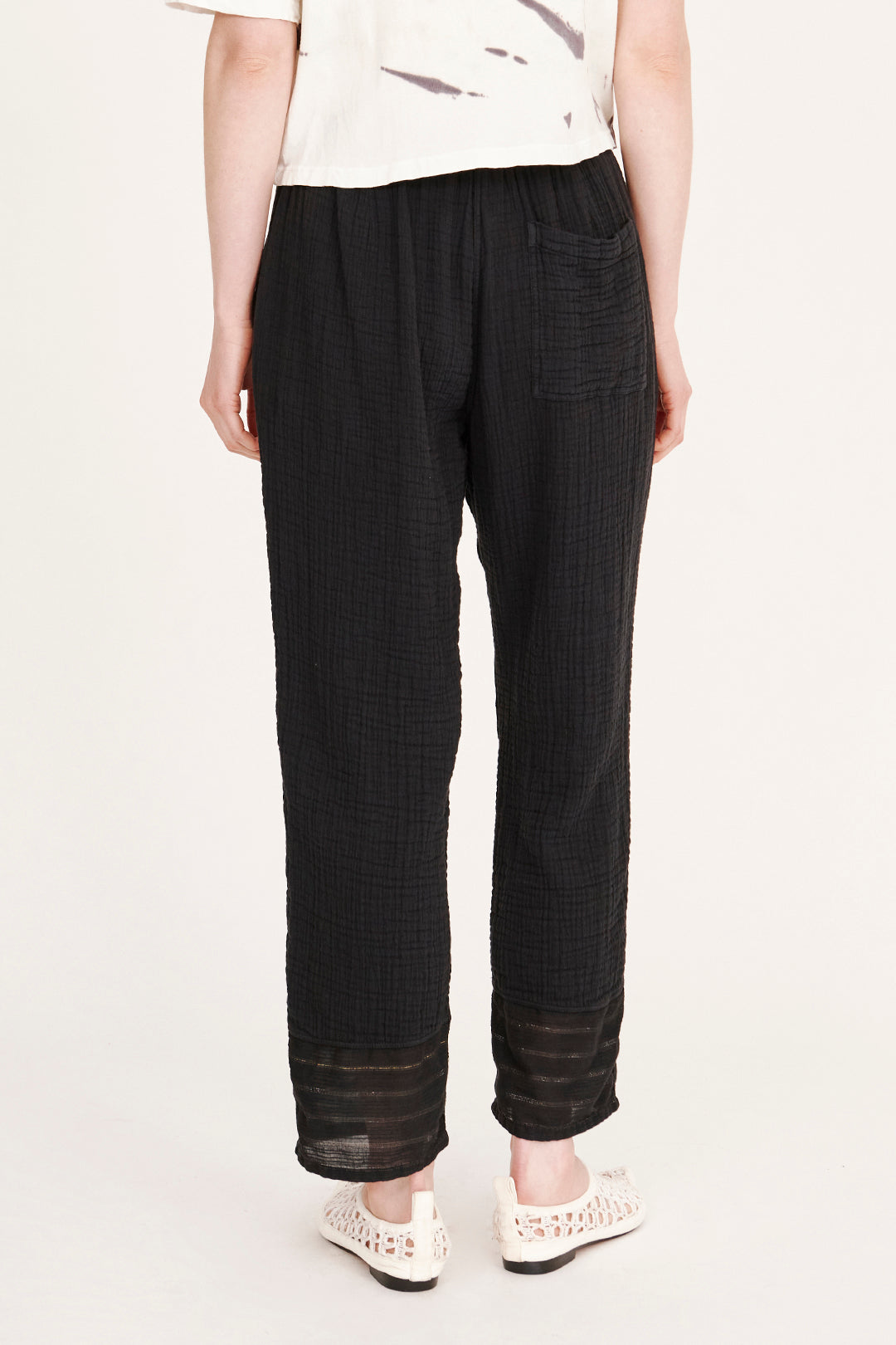 Gauze Black Overland Pant RA-PANT PREFALL'24   