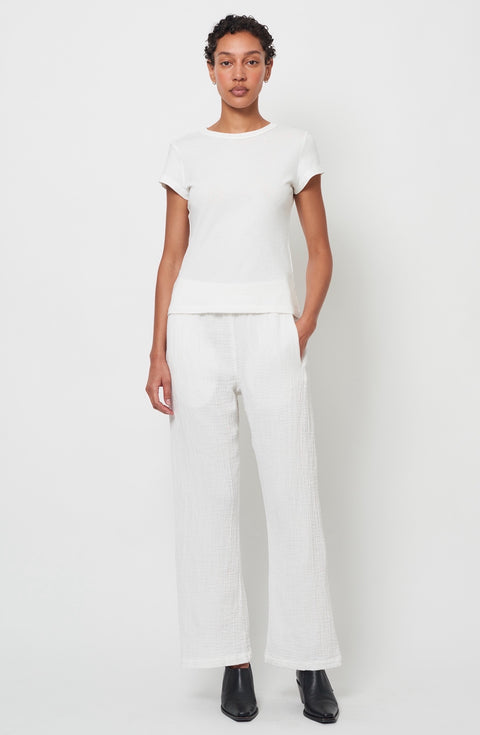 Washed White Spencer Pant   View 2 