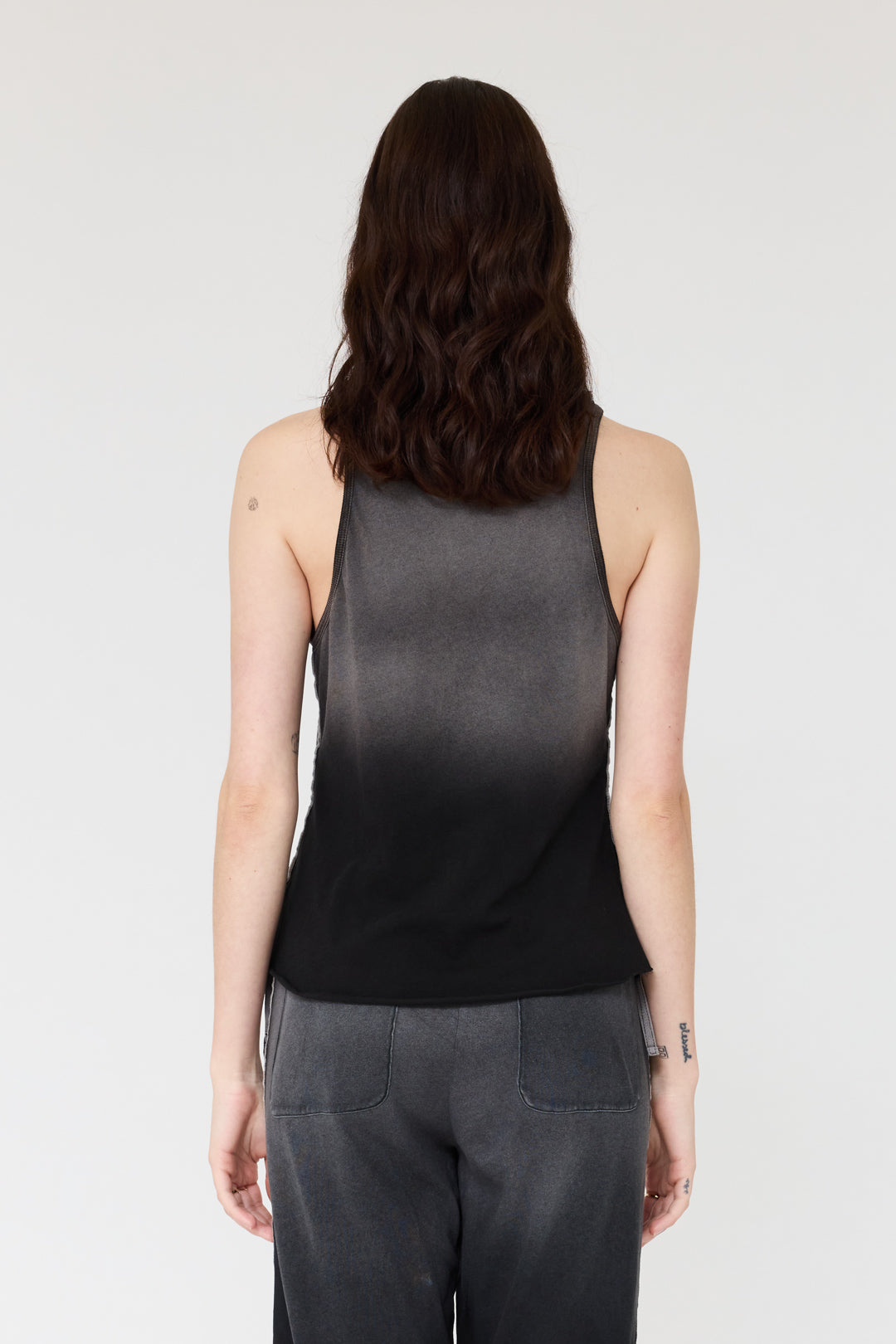 Faded Black Beverly Tank RA-TOP PREFALL'24   