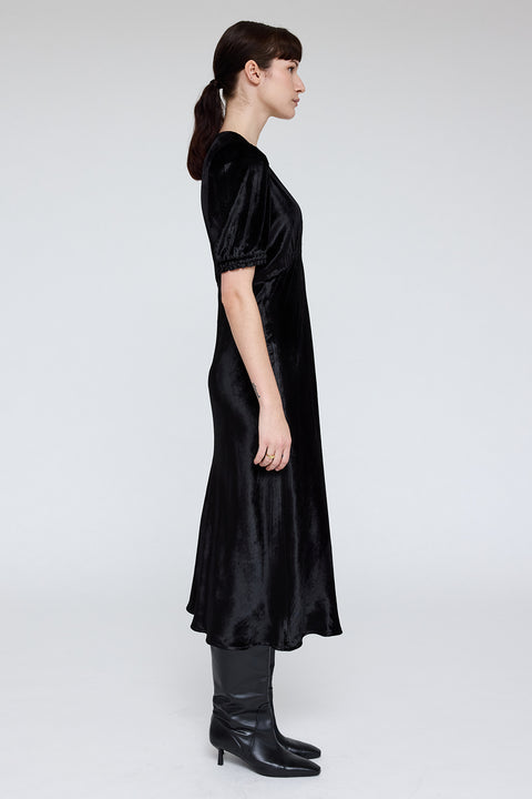 Velvet Black Bella Dress