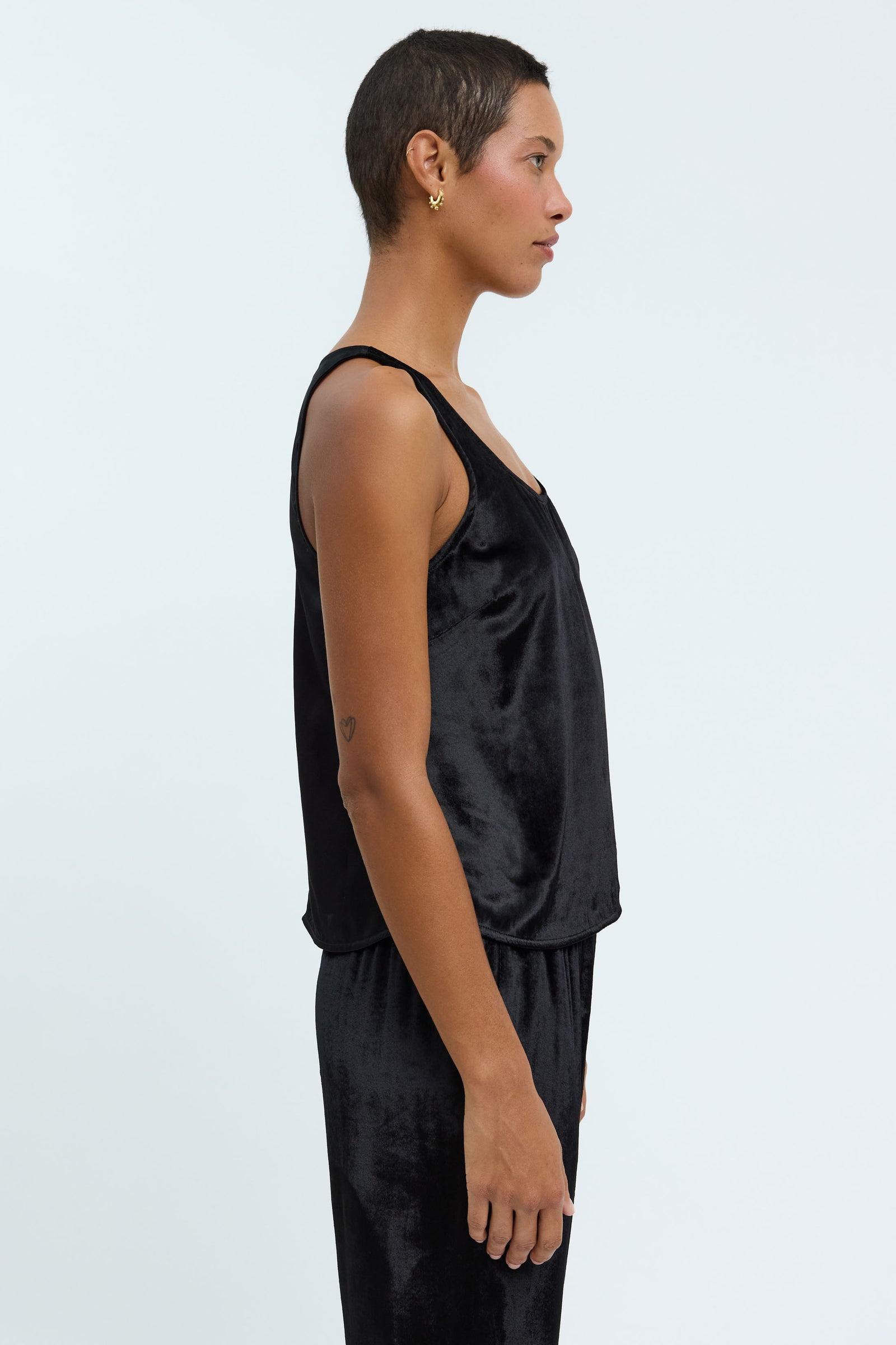 Velvet Black Koda Tank Top