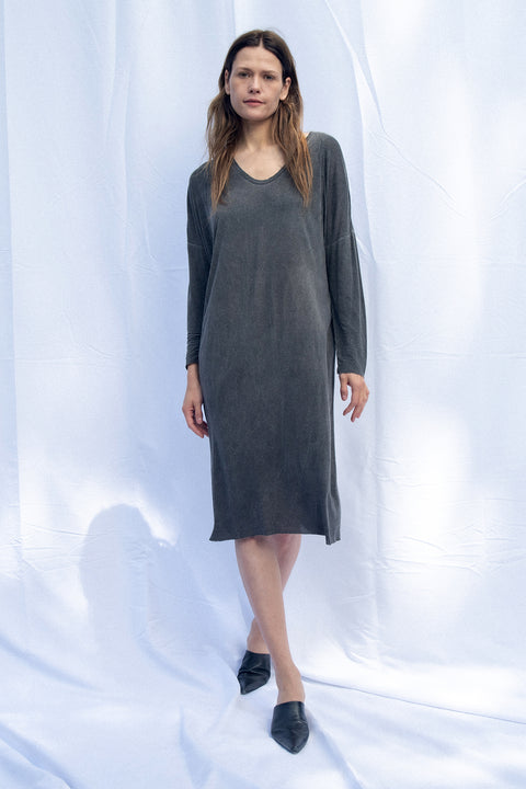 Charcoal Rosedale Dress