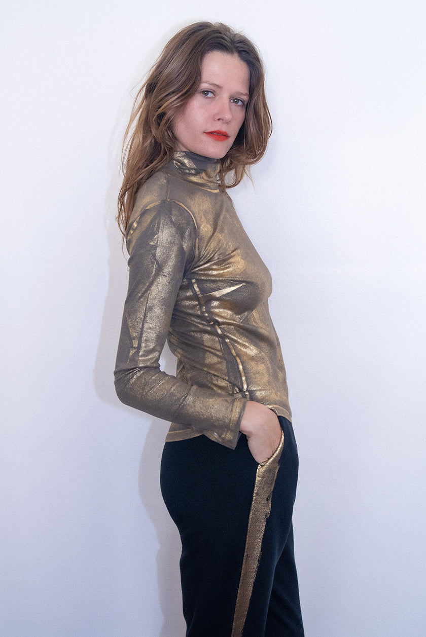 Joie Golden Hanita outlet Turtleneck