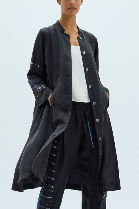 Silk Medley Black Cora Duster