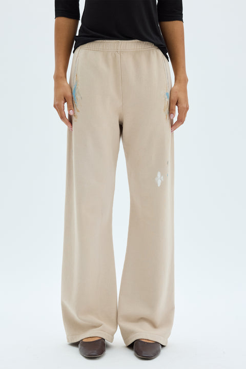 Sand Vintage Fleece Spencer Pant