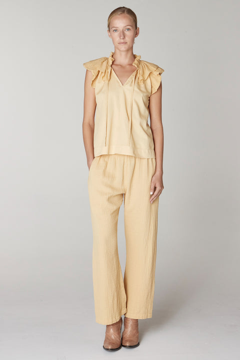 Butter Lotus Blouse RA-TOP ARCHIVE-PREFALL'23      View 1 