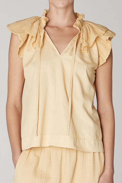 Butter Lotus Blouse RA-TOP ARCHIVE-PREFALL'23      View 2 