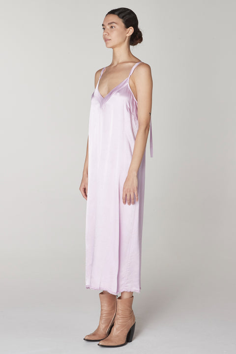 Lavender Mino Slip Dress   View 3 