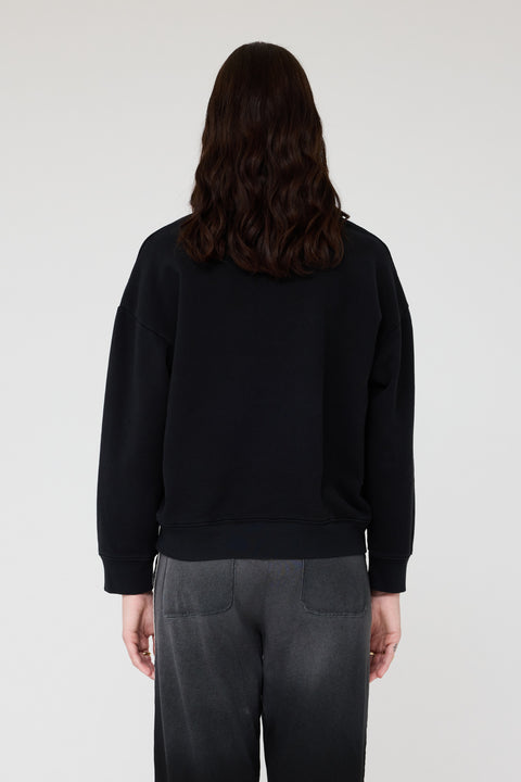 Black Yves Sweatshirt RA-TOP PREFALL'24    View 6