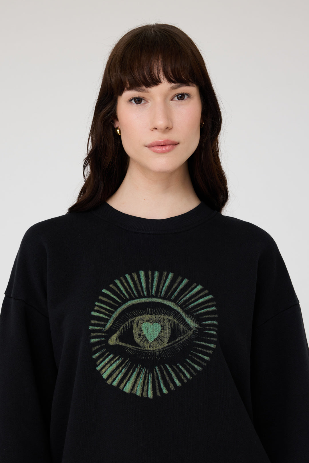 Black Yves Sweatshirt RA-TOP PREFALL'24   