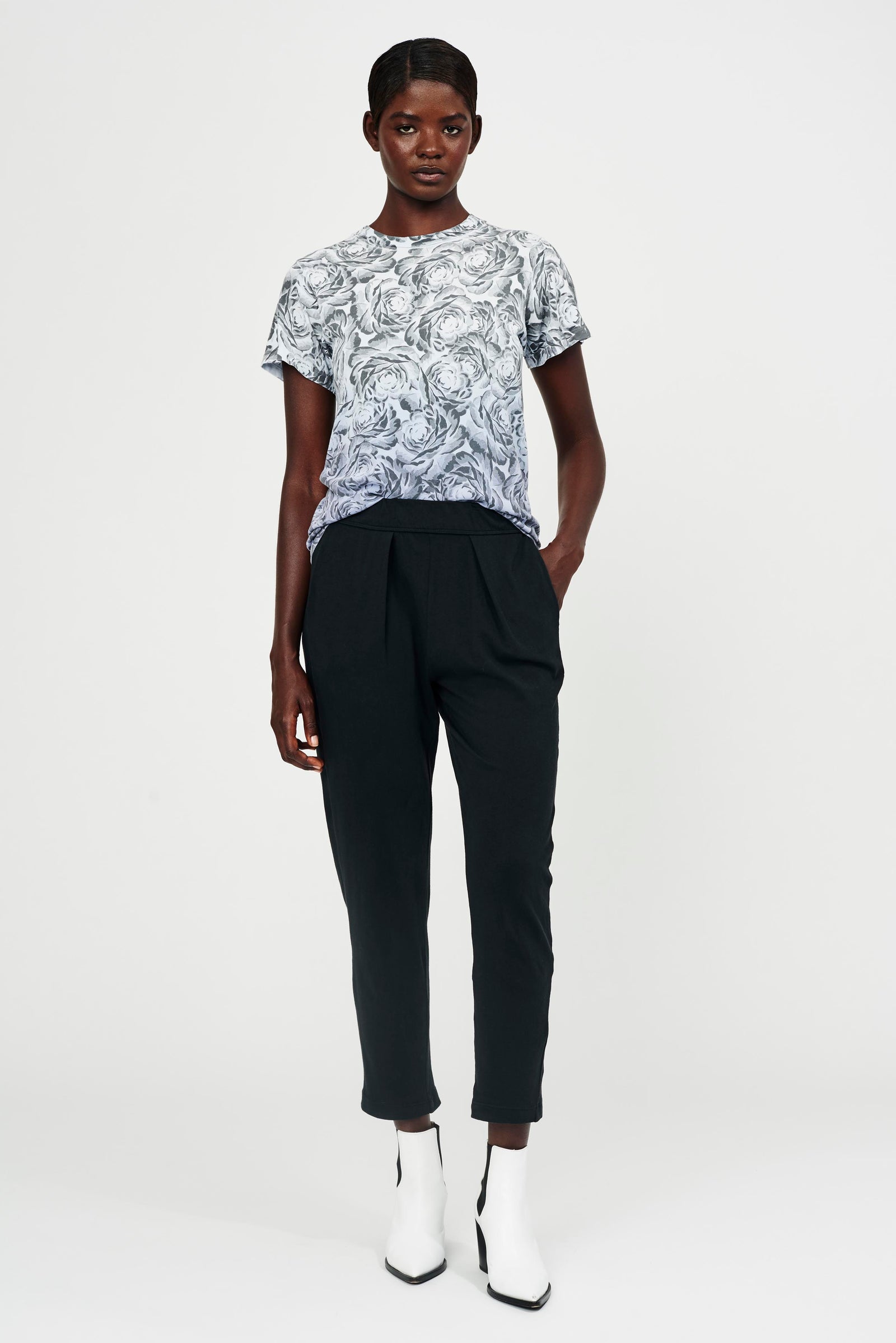 Black Classic Jersey Easy Pant RA-PANT/JERSEY ARCHIVE-FALL1'22   