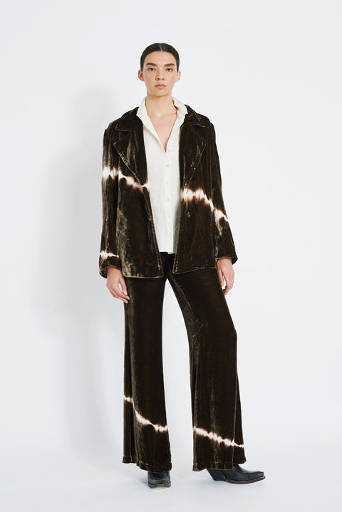 Brown Velvet Tie Dye
 Gia Pant RA-PANT ARCHIVE-HOLIDAY'22      View 4 