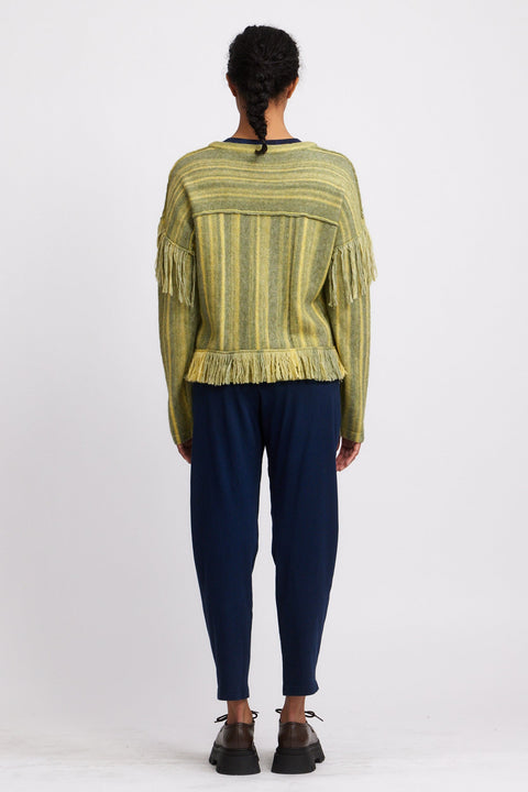 Forest Stripes Pullover Sweater   View 7 