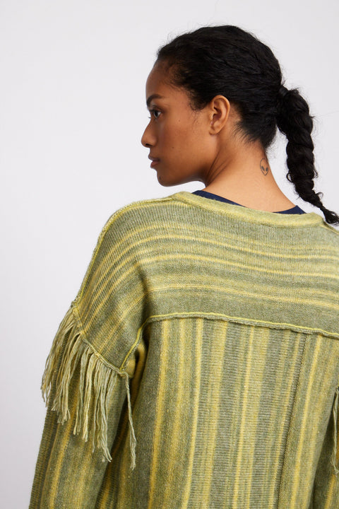 Forest Stripes Pullover Sweater   View 9 