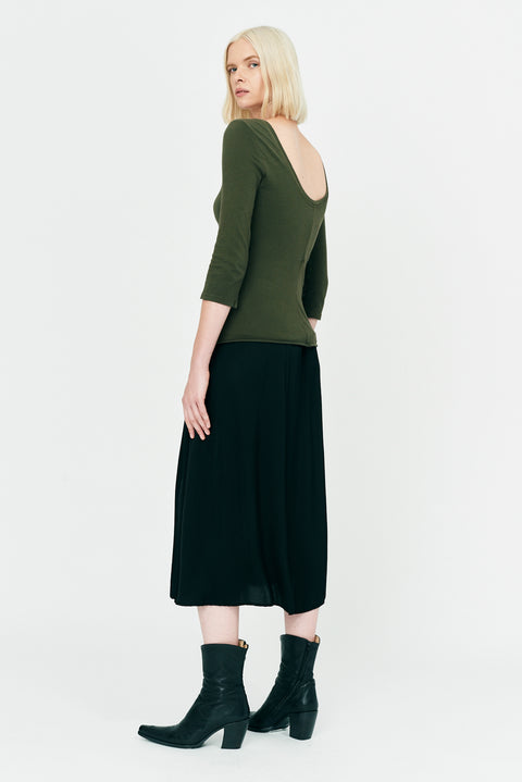Sage Brush Classic Jersey Double Layer Top RA-TOP/JERSEY ARCHIVE-FALL2'22      View 4 