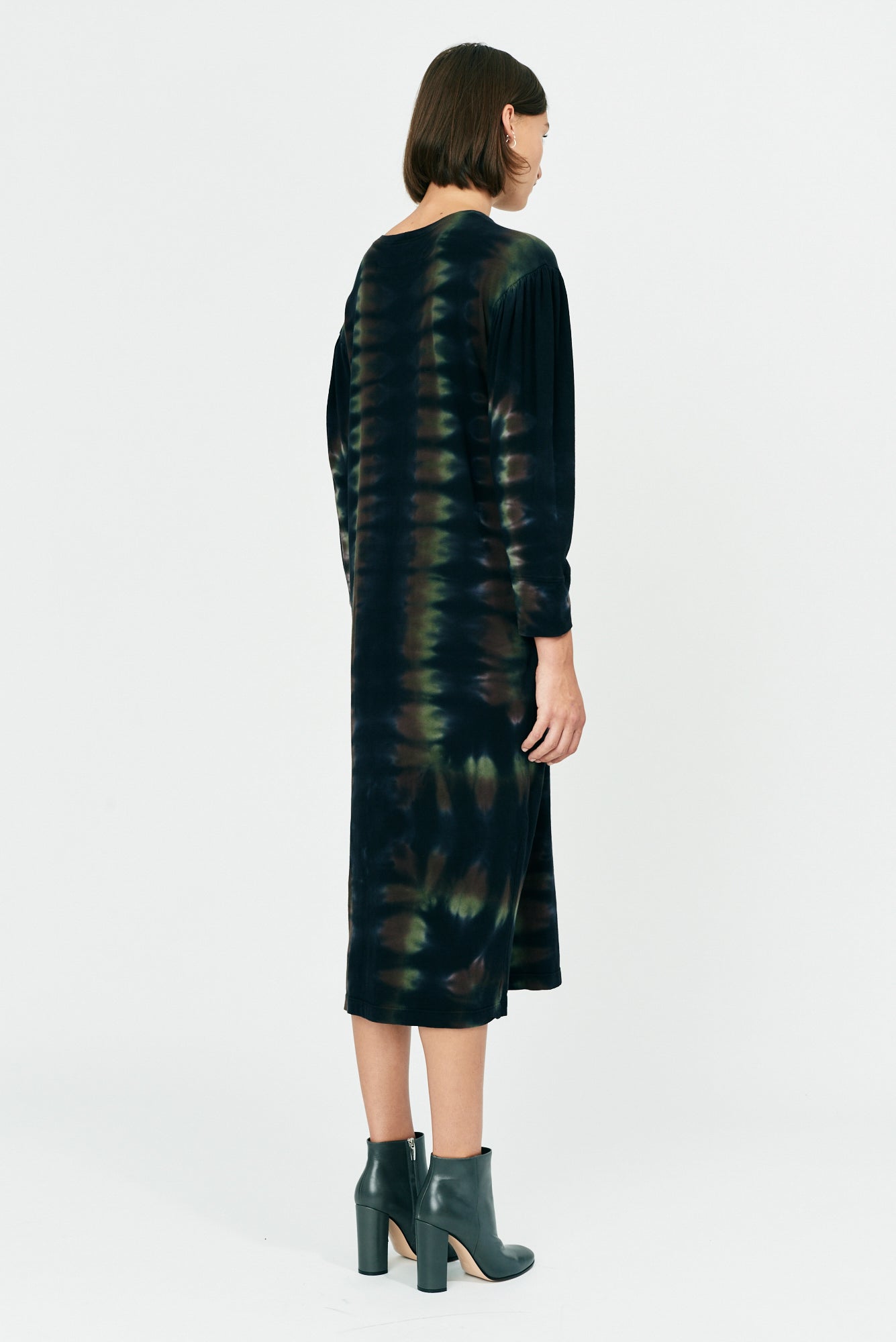 Black Hills Tie Dye Classic Jersey Simone Sleeve Dress – Raquel