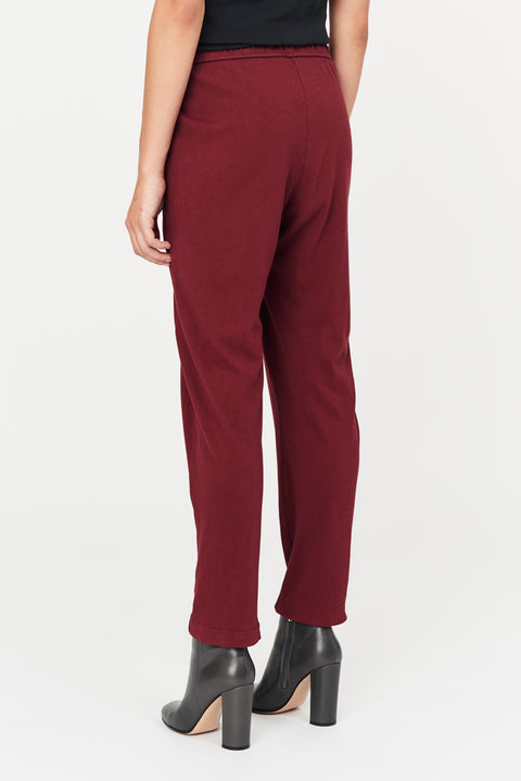 Sienna Classic Jersey Easy Pant Side Close-Up View   View 2 
