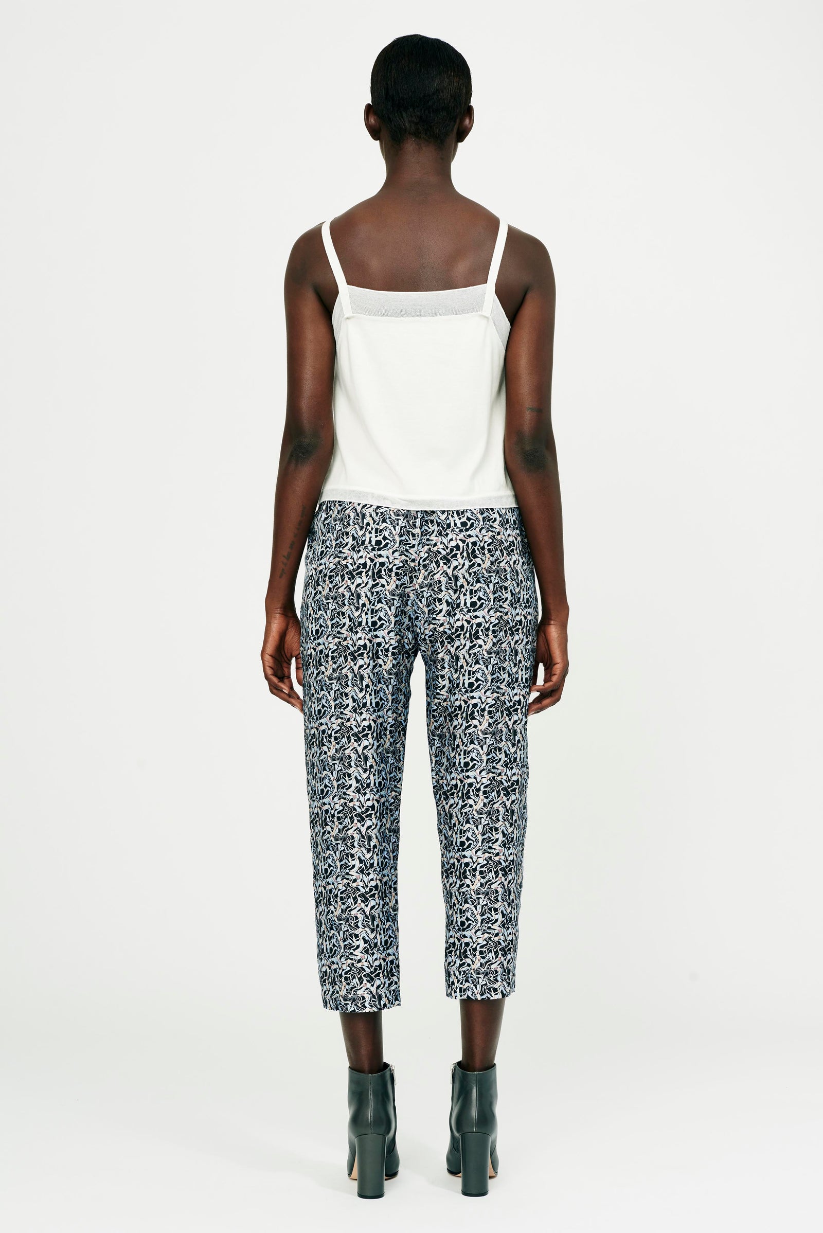 Painted Rivers Hand Painted Silk Sunday Pant RA-PANT ARCHIVE-FALL1'22   