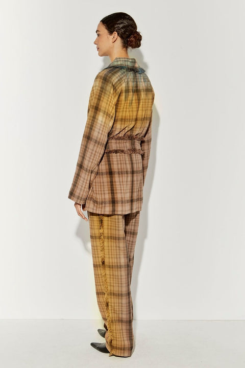 Multi Soft Flannel Jenny Jacket RA-JACKET/COAT ARCHIVE-PRESPRING'23      View 4 