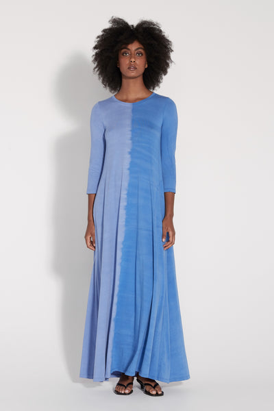 Patchwork Classic Jersey Drama Maxi Dress – Raquel Allegra