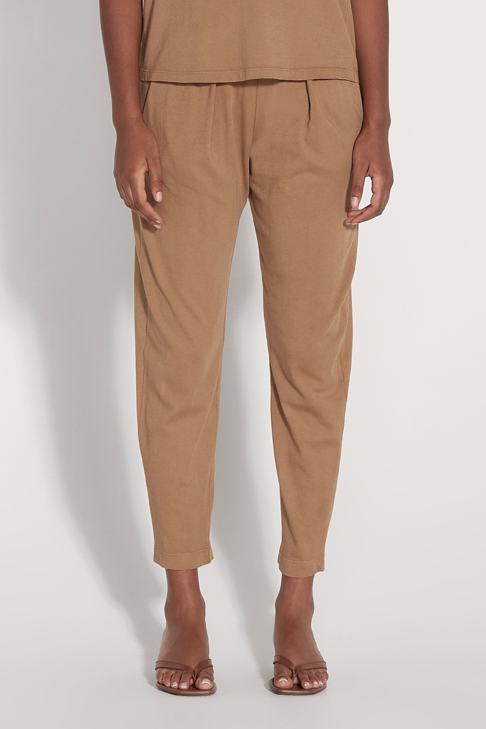 Camel Easy Pant Full Front View