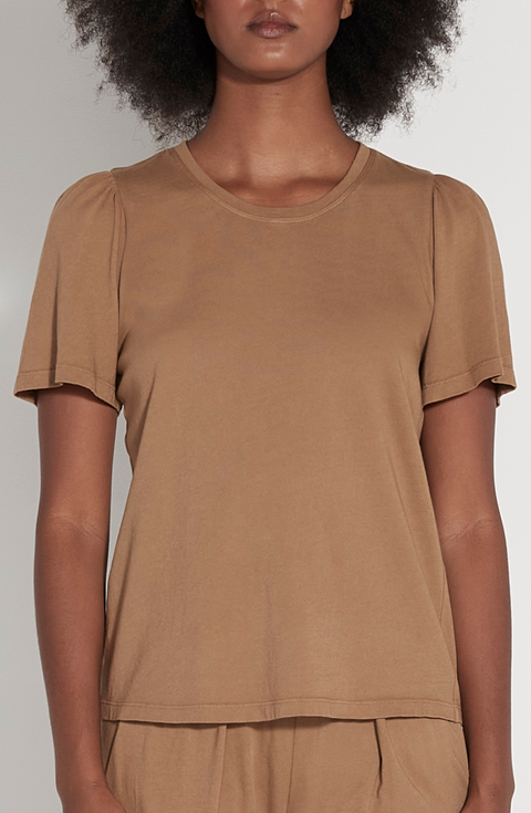 Camel Flutter T Shirt RA-JERSEY/TOP ARCHIVE-SPRING2'23      View 2 